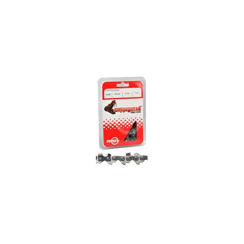 .043" × 1/4" 28-Link Semi-Chisel Chainsaw Chain With Bumper Links – Model 7111028 1