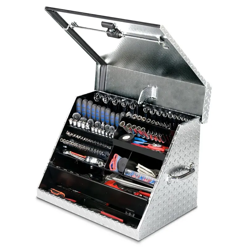 26" × 18" Lightweight Aluminum Triangle Toolbox 1