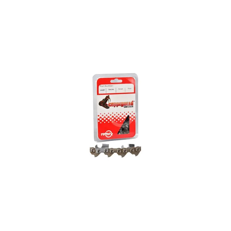 3/8" Pitch Chisel Chain: .058" Gauge, 84 Links, No Bumper Links, Part #7434084 1