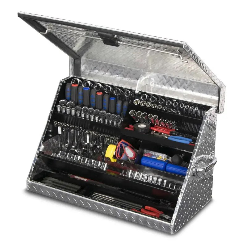 30" × 15" Corrosion-Resistant Aluminum Triangle Toolbox 1