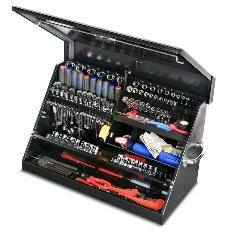 30" × 15" Heavy-Gauge Steel Triangle Toolbox 1