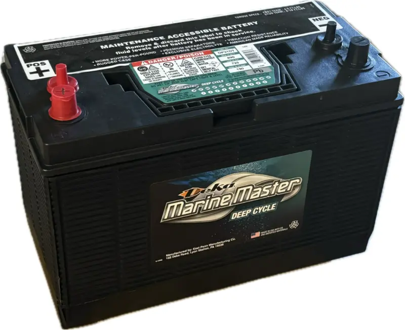 31 Marine Dual-Purpose Battery – 700 Cca, Dp31Dt Model, $20 Core Charge 1