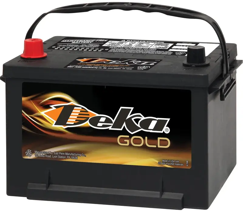 58 Battery – 580 Cca, Standard Lead-Acid Model 658Mf, $20 Core Fee 1