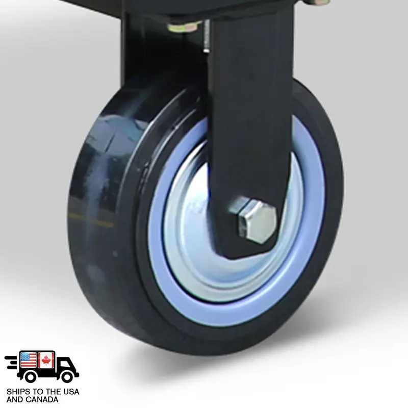 6-Inch X 2-Inch Polyurethane Rigid Caster – Model 302232 1