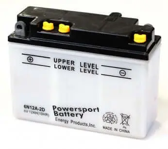 6N12A-2D Powersport Battery – $10 Core Charge Applied 1