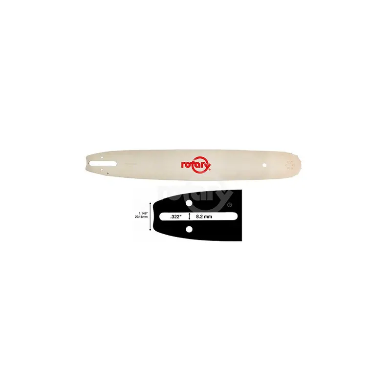 8-Inch Lightweight Guide Bar – 3/8" Pitch, .043" Gauge, Model #9111108 1