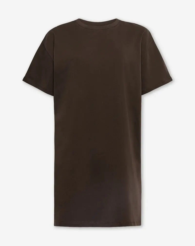 89 Sports Tee Dress Brown 1