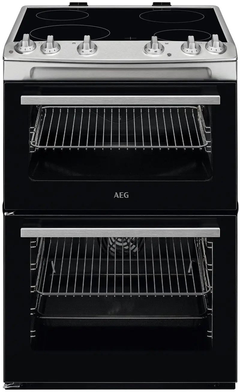 Aeg 5000 Surroundcook Ccx6501Acm 60Cm Ceramic-Hob Electric Cooker In Stainless Steel 1