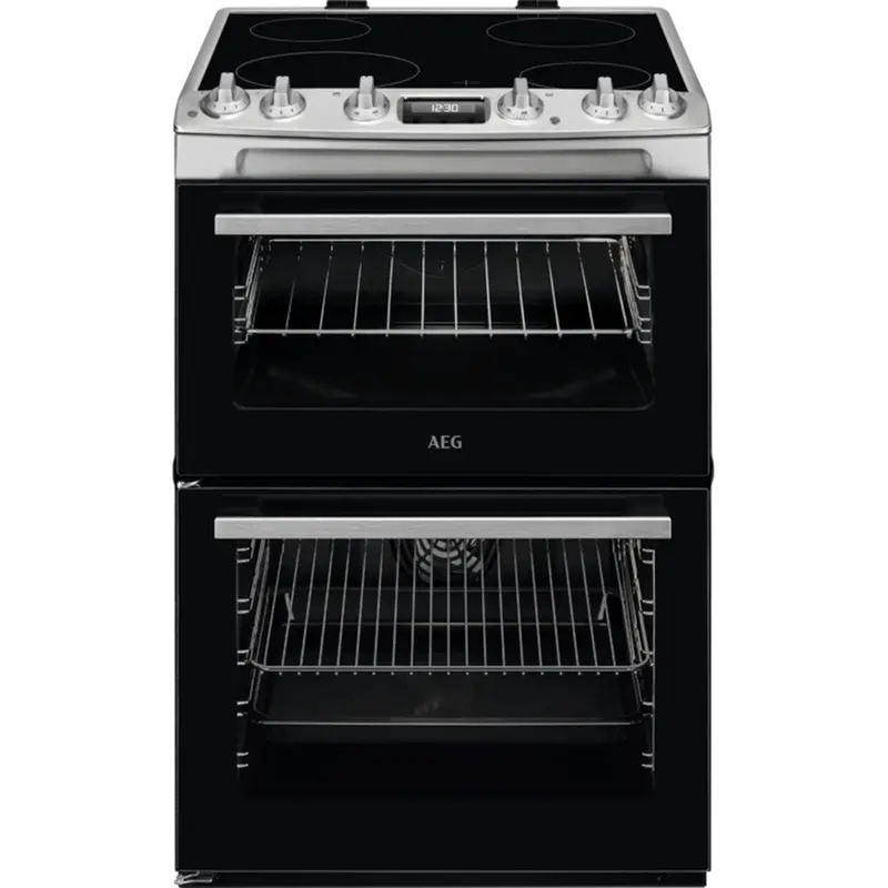 Aeg Ccx6530Acm 60Cm Surroundcook Electric Cooker – Ceramic Hob, Stainless Steel 1