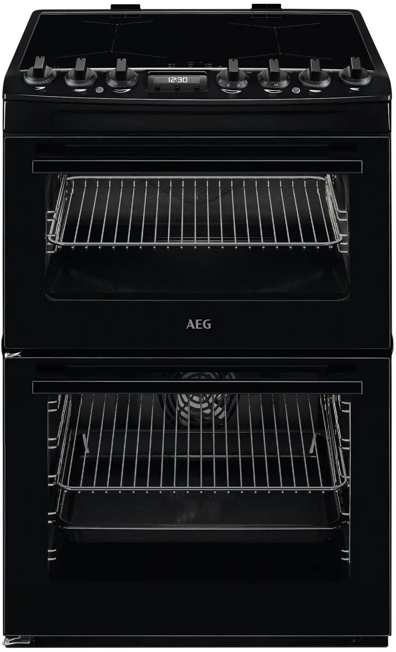 Aeg Cix6540Acb 60Cm Induction Electric Cooker Featuring Surroundcook – Black 1