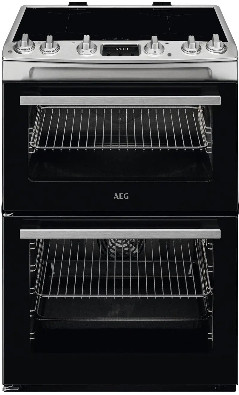 Aeg Cix6540Acm 60Cm Induction Electric Cooker With Surroundcook – Stainless Steel 1