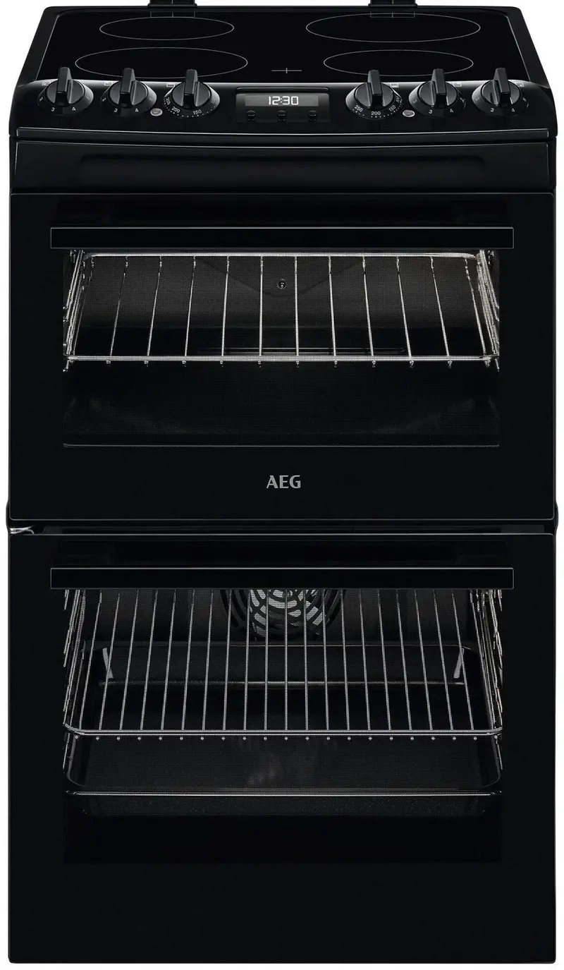 Aeg Surroundcook Ccx1530Acb 55Cm Electric Cooker – Ceramic Hob, Black Trim 1