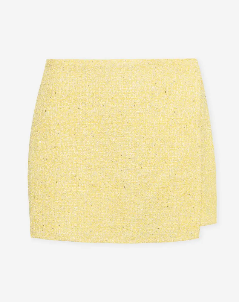Anne Bouclé Skort In Mustard Yellow 1