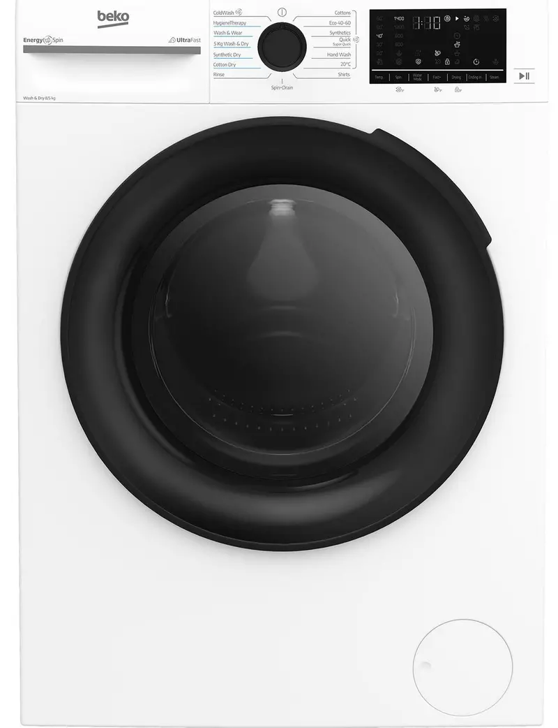 Beko Bmnd8545Uw 8Kg Washer Dryer (5Kg Dry Capacity) – 1400 Rpm, White, D Rated 1