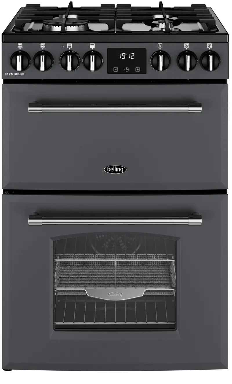 Belling Farmhouse 60Df 60Cm Dual Fuel Cooker – Anthracite 1
