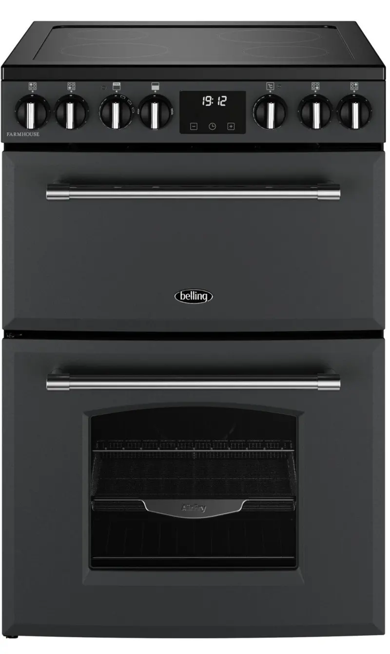 Belling Farmhouse 60E 60Cm Ceramic Electric Cooker – Anthracite 1