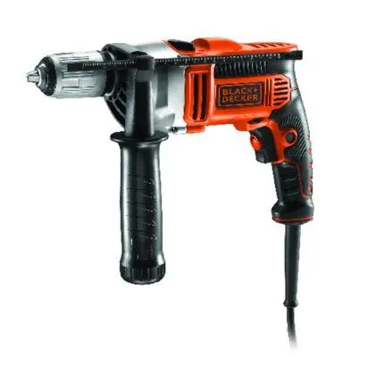Black & Decker 550W Variable-Speed Hammer Drill With Keyless Chuck (Kr554Cres-Qs) 1