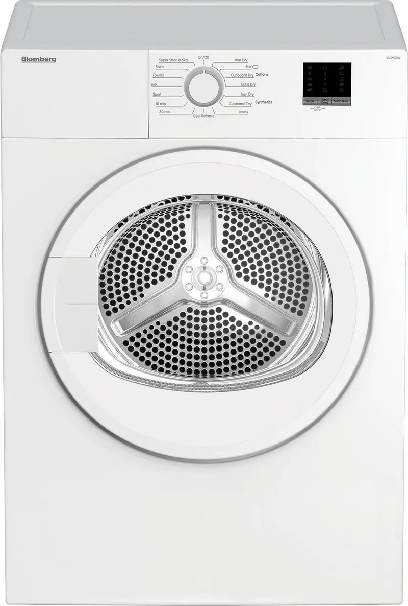 Blomberg Lta09020W 9Kg Vented Tumble Dryer – White, Energy C Rated 1
