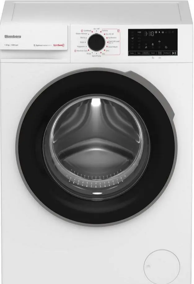 Blomberg Lwa18461W 8Kg Washing Machine – 1400 Rpm Performance, White, Energy A Rated 1