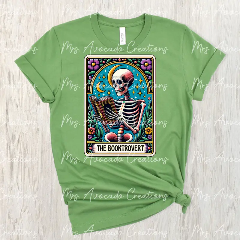 Book-Loving Introvert T-Shirt Design 1