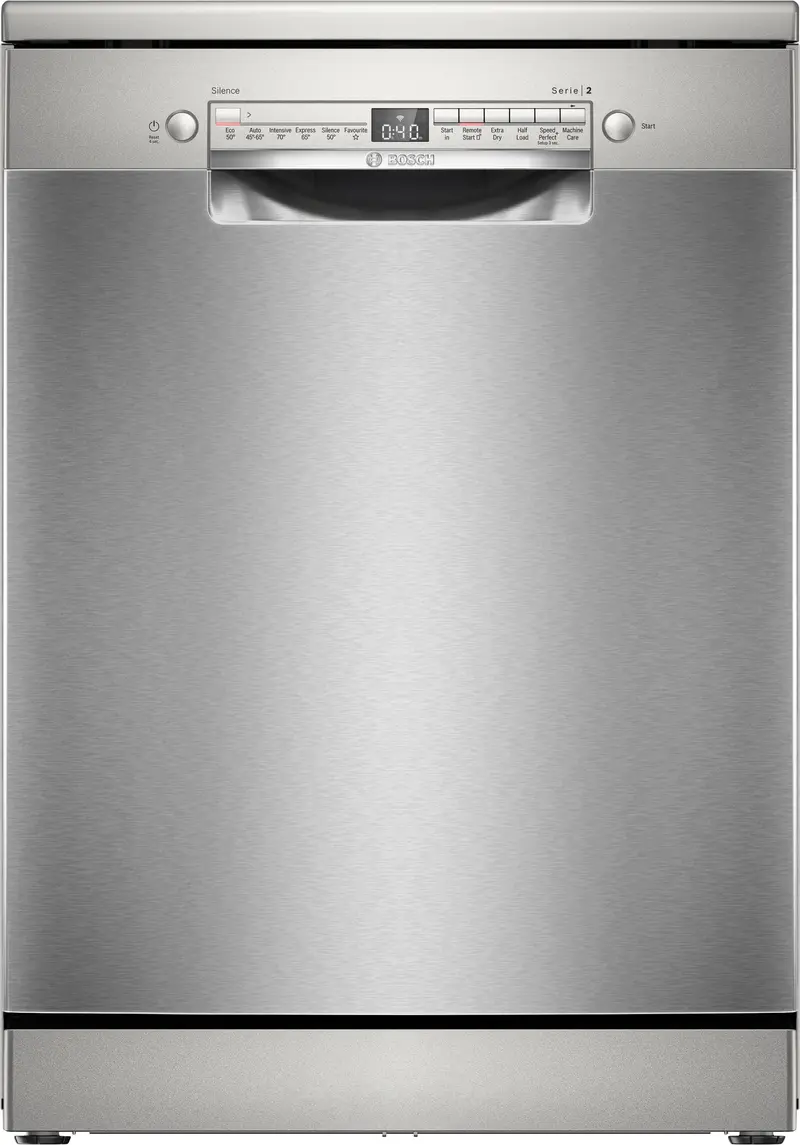 Bosch Series 2 Sms2Hvi06G Standard Dishwasher – Stainless Steel Effect – Energy Class C 1