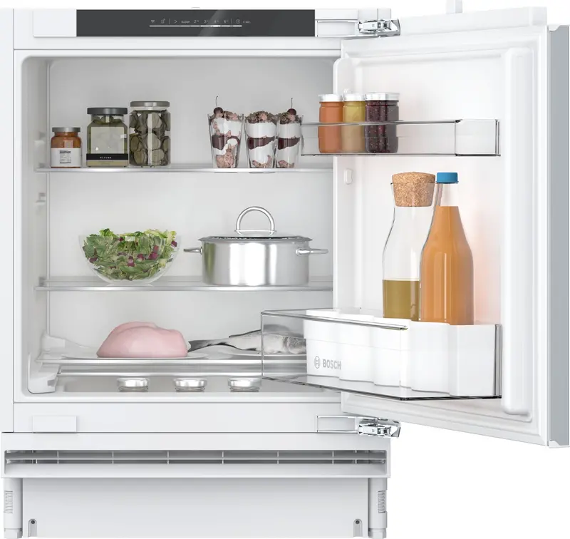 Bosch Series 4 Kur21Vfe0G 60Cm Integrated Undercounter Larder Fridge – White, E Class, Fixed Mount 1