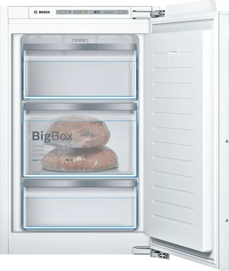 Bosch Series 6 Giv21Afe0 56 Cm Integrated Upright Freezer – White, Fixed Door Kit, Energy E 1
