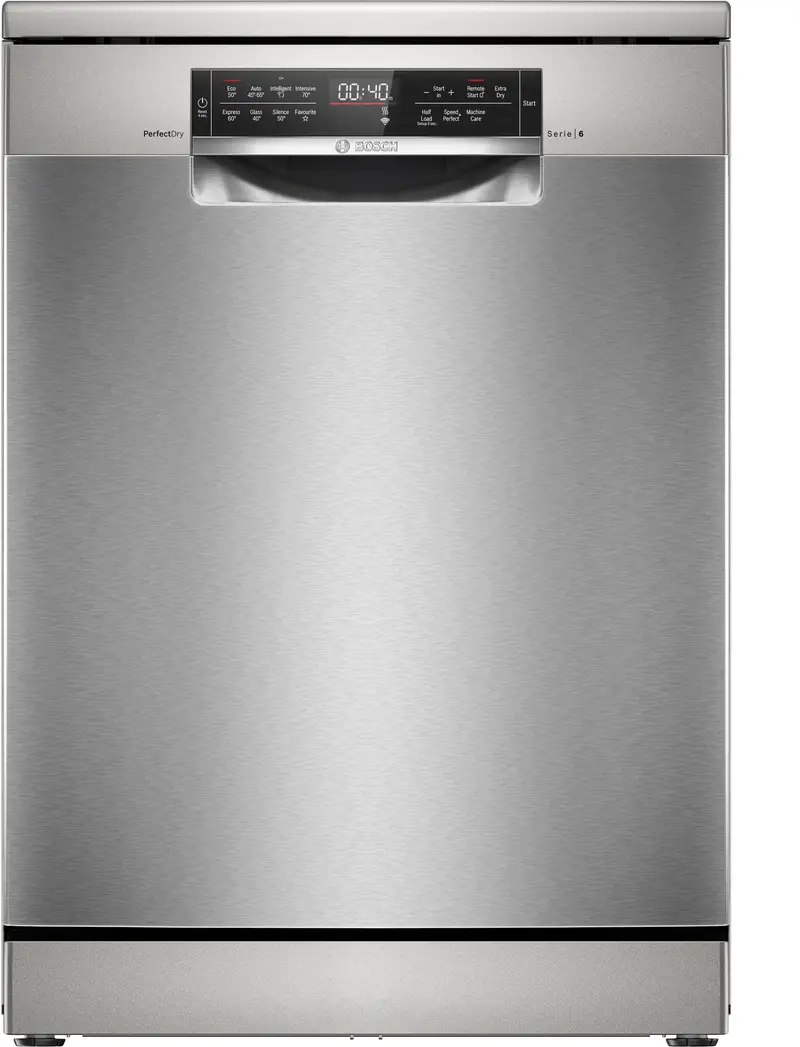 Bosch Series 6 Sms6Tci01G Built-In Dishwasher – Stainless Steel, Energy Class A 1