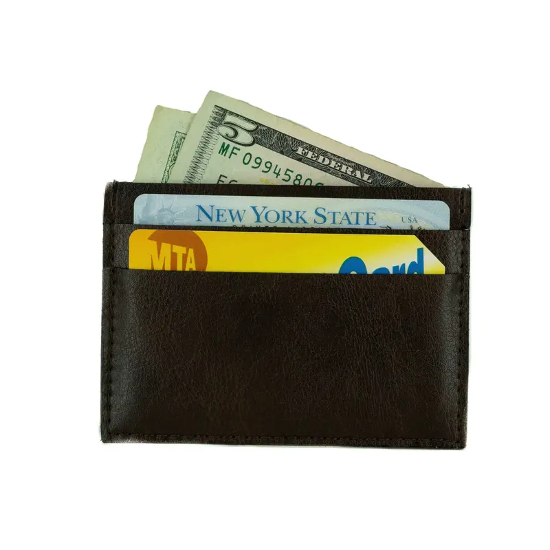 Brown Leather Boris Cardholder By Novacas 1