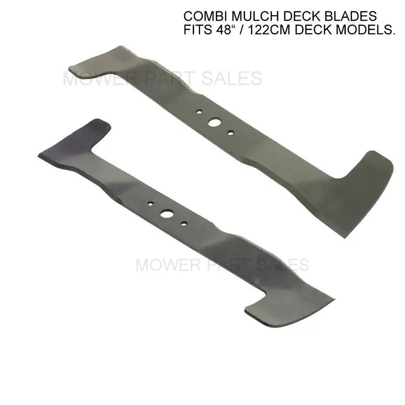 Castelgarden 48-Inch Rear-Catcher Lawn Mower Blade Set 1