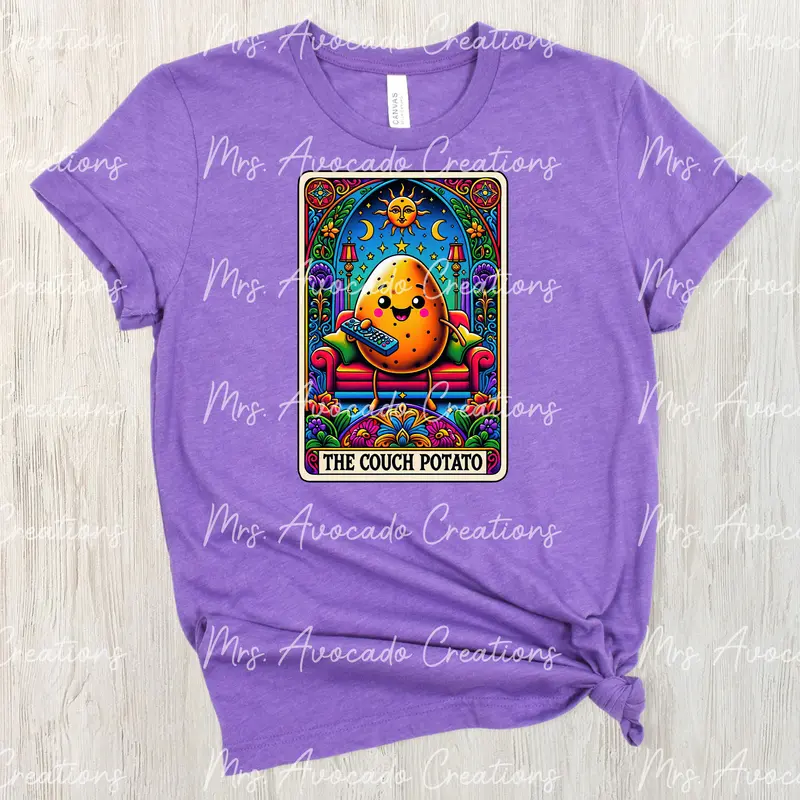 Casual Couch Potato Lifestyle Tee 1