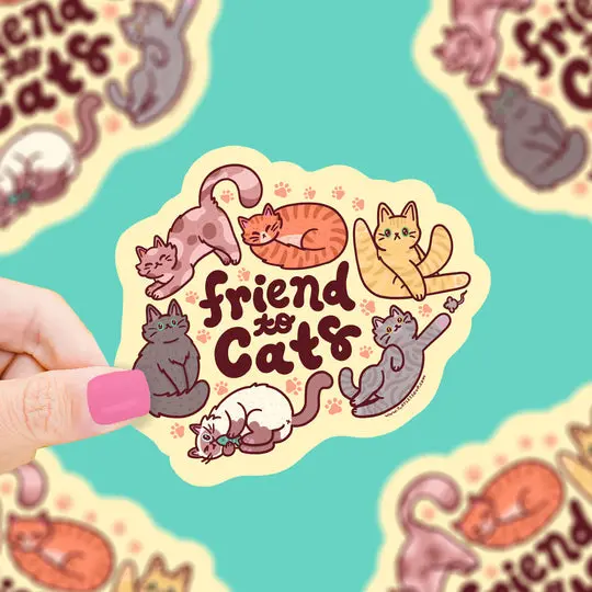 Cat Lover Advocate Sticker – Turtle’S Soup 1