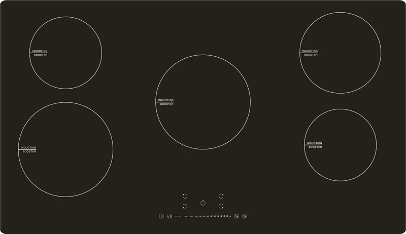 Cata Ubind90F 90Cm Induction Cooking Zone – Black Integrated Hob 1