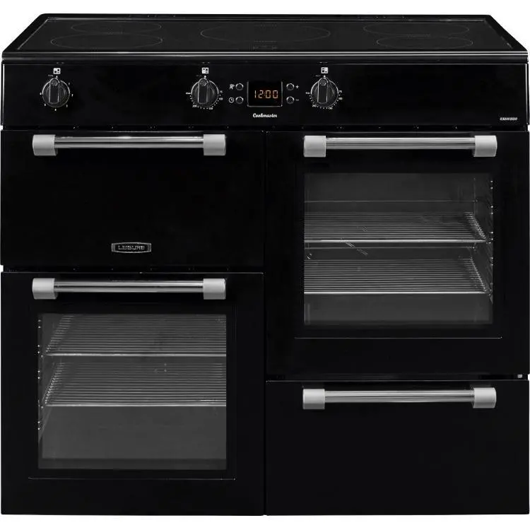 Cookmaster Ck100D210K 100Cm Induction Range Cooker – Modern Black 1