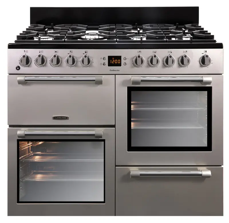 Cookmaster Ck100F232S 100Cm Dual Fuel Range Cooker – Metallic Silver 1