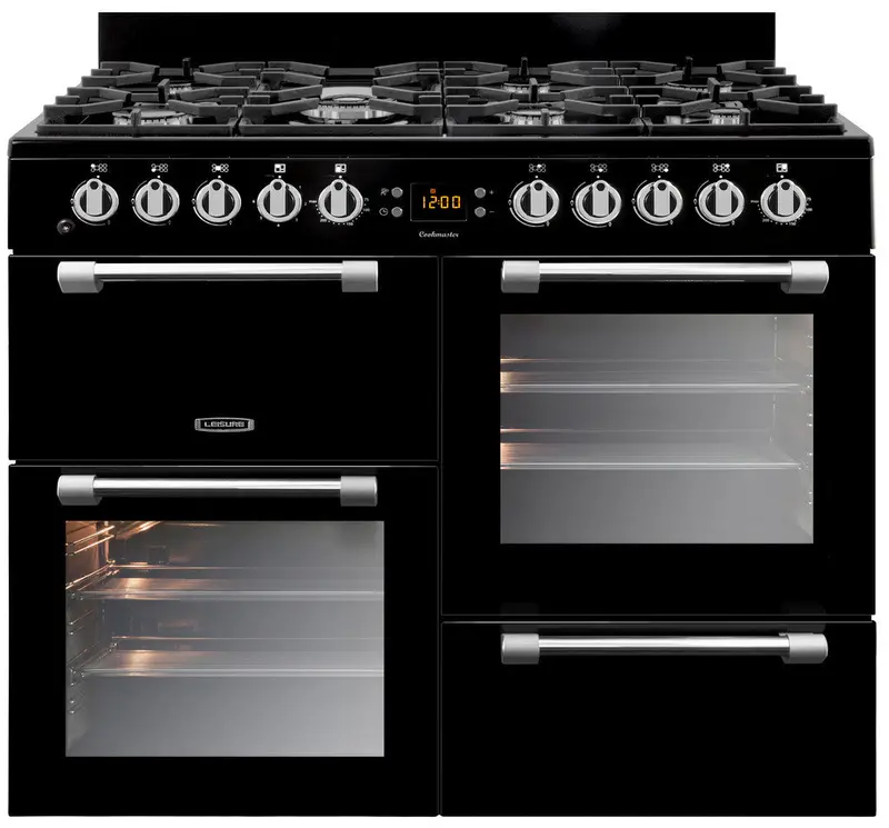 Cookmaster Ck100G232K 100Cm Gas Range Cooker – Elegant Black 1