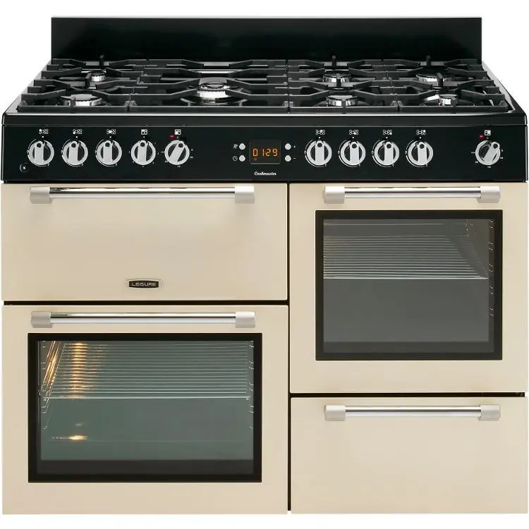 Cookmaster Ck110F232C 110Cm Dual Fuel Range Cooker – Heritage Cream 1