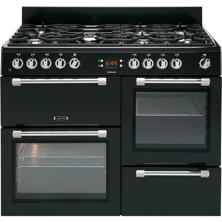 Cookmaster Ck110F232K 110Cm Dual Fuel Range Cooker – Bold Black 1