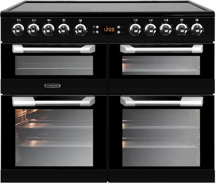 Cuisinemaster Cs100C510K 100Cm Ceramic Range Cooker – Deep Black 1