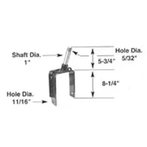 Dixie Chopper 10201 Caster Yoke Replacement | Cys9860 1