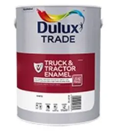 Dulux Trade Truck & Tractor Enamel In Caterpillar Yellow 1