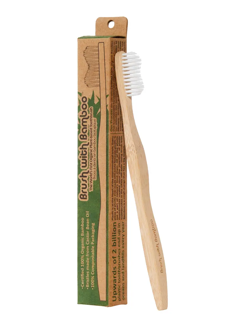 Eco-Friendly Bamboo Toothbrush By Brush With Bamboo 1