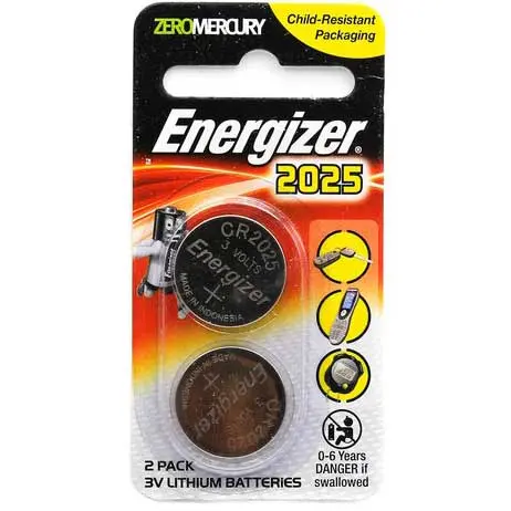 Energizer Cr2025 Lithium Coin Batteries – 2-Pack 1