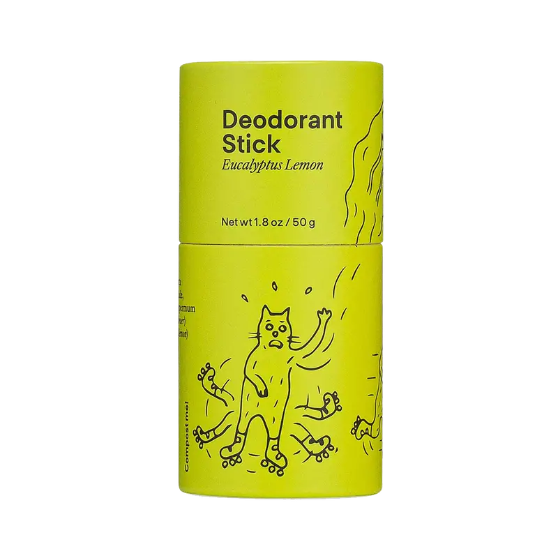 Eucalyptus Lemon Natural Deodorant Stick By Meow Meow Tweet 1