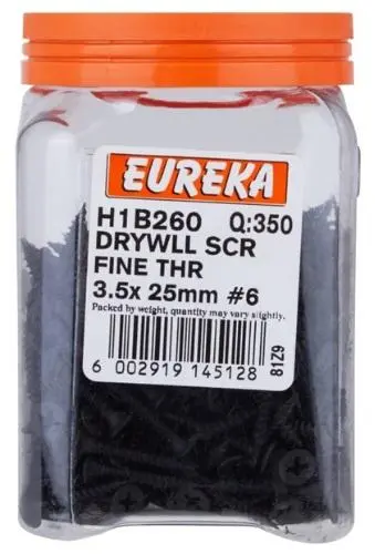 Eureka Fine-Thread Drywall Screws For Precision Fastening 1