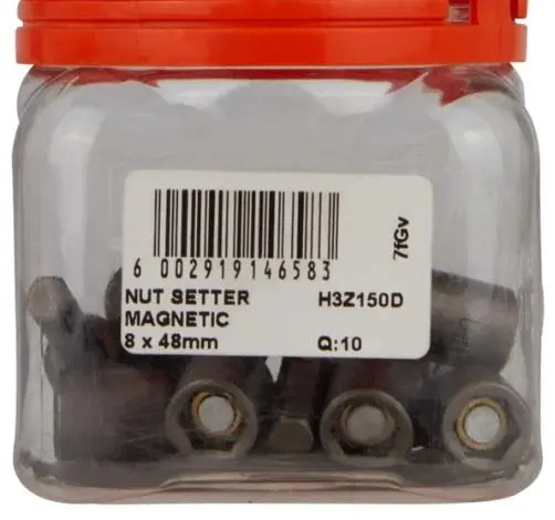 Eureka Magnetic Nut Setter – 8Mm × 48Mm (10-Pack) 1