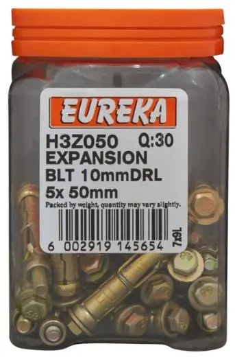 Eureka Standard Expansion Anchor Bolt 1