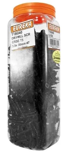 Eureka T5-Tip Coarse-Thread Drywall Screws 1