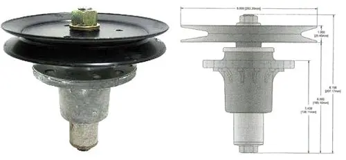 Exmark Spindle Assembly Substitute For Oem Part 1-644092 1