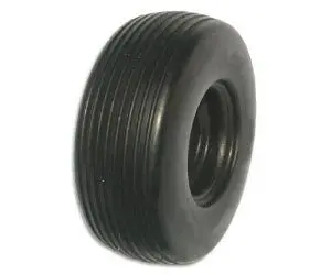 Flat-Free Rib Tire 13X5.00X6 – Durable Grooved Tread Without Air | 506-U325-Rb 1
